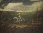 Albert Pinkham Ryder, Die Rennbahn oder der Tod auf einem fahlen Pferd